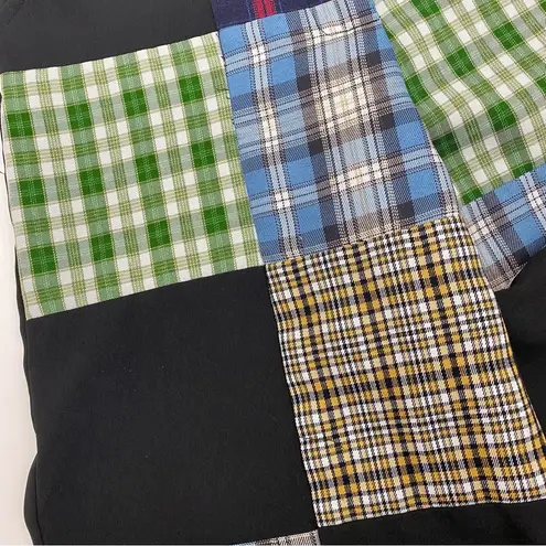 The Ragged Priest X Free People Error Plaid Patchwork Straight Leg Pants Trouser