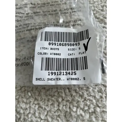 J.Crew Classic Shell Sweater Tank Top White BO375 Sz S