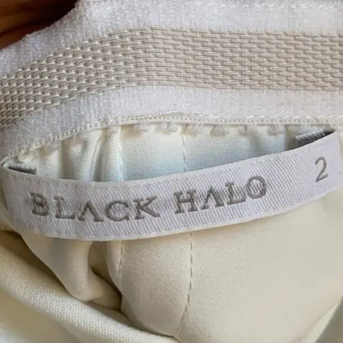 Black Halo Jada Strapless Jumpsuit Size 2