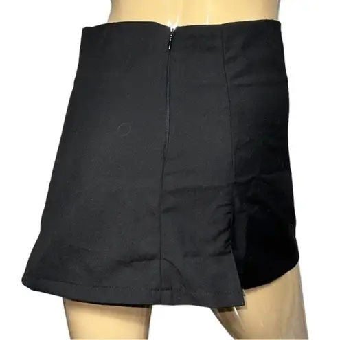 Orsherlly Women’s Size S Black Side Safety Pin Mini Skirt