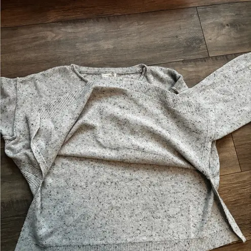 Prómesa Promesa Light Gray Knit pocket Sweater size M