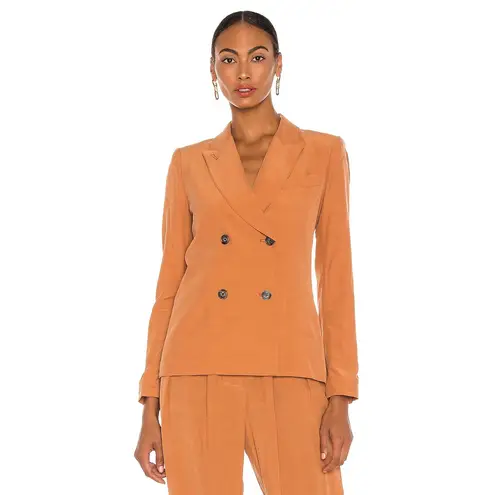 Smythe DB Tuck In Blazer Size 2 Orange