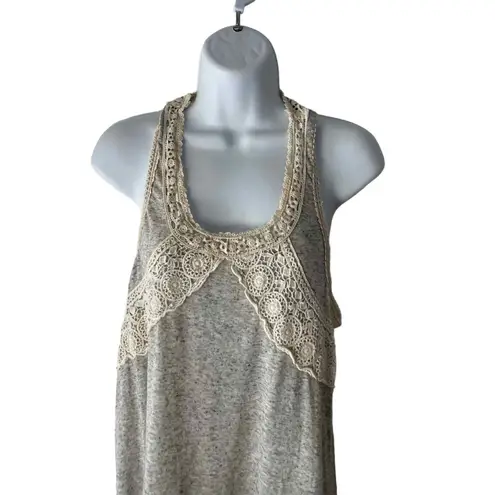 ForCynthia Womens‎ Size M Gray Lace Beachwear Swimming Cover Size M