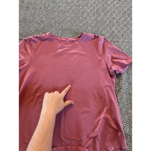 Lululemon  Love Crew Size (see Pics) Cherry tint Pima Cotton Crew Authentic