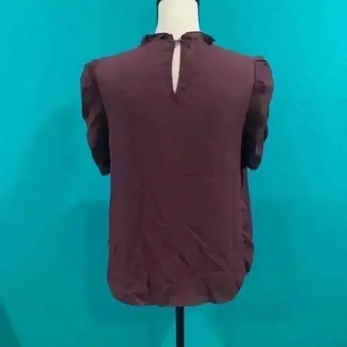 Who What Wear  maroon blouse in size small