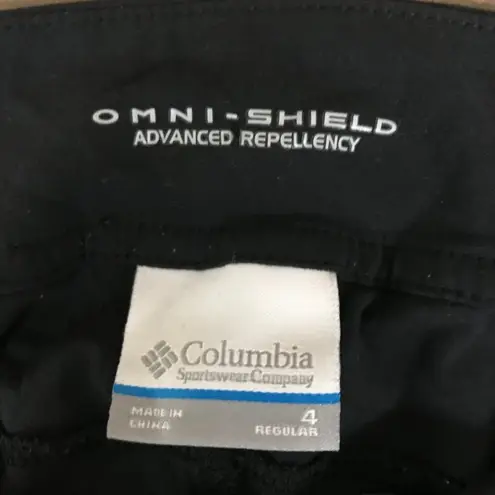 Columbia  Omni Shield Advanced Repellency Hiking Pants Womens Size 4R.