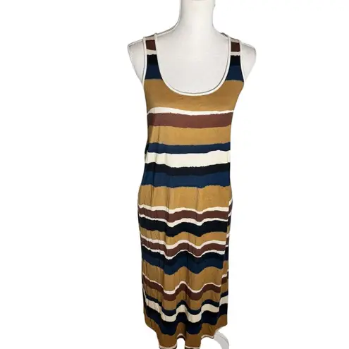 Sézane Sezane Serena Dress Midnight Stripe Small