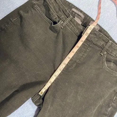 NYDJ Women's Black Barbara Bootcut Jeans Size 14 Stretchy Denim