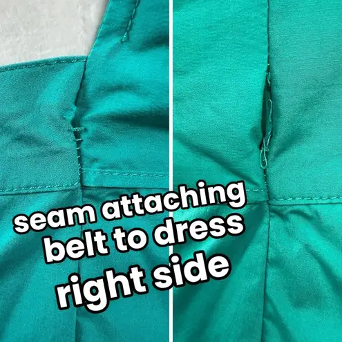 Club Monaco Sleeveless Cutout Back Dress Teal 0 ❗️FLAWED❗️