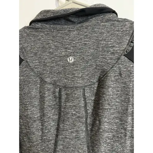 Lululemon  Race Your Pace 1/2 Zip Pullover Top Long Sleeve Run Your Heart Out Sz8 - Image 6