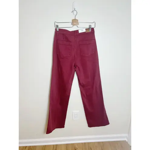 Judy Blue Malia High Waist Size 29/9 Straight Jeans New Merlot Burgundy