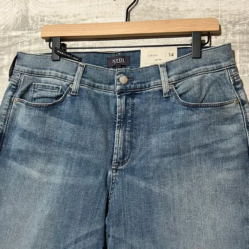 NYDJ Marilyn Crop Cuffed Lift Tuck 14 Ladies Jeans NWT