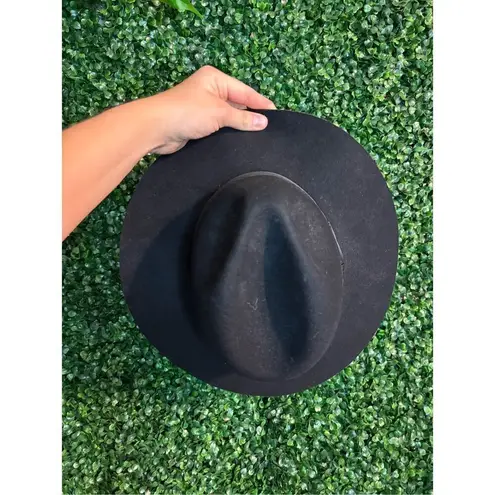 Lack of Color  Noir rancher wool fedora wide brim hat classic stylish western Sz - Image 5