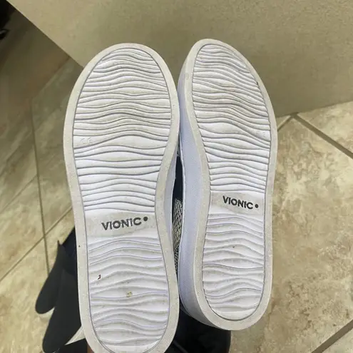 Vionic Sneakers Splendid Demetra Snake Women's Slip On Comfort Sz 8 EUC