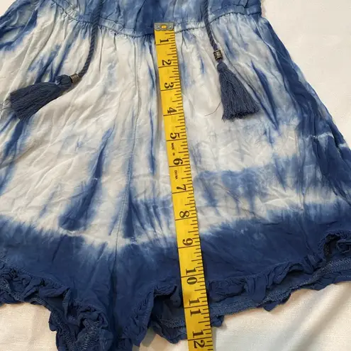 American Eagle 21  Outfitters Boho Blue Tie Dye Romper Size XXS