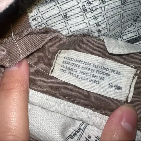 Taylor Stitch Women’s Tan Slim Fit Chino Pants Slightly Cropped Size: 29