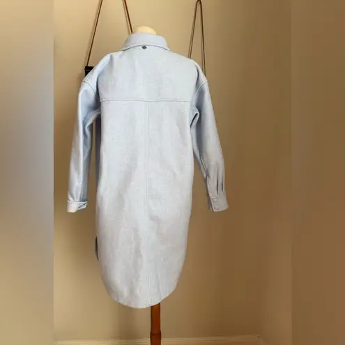 Calia Light Blue Shaket Long Jacket, Size XS