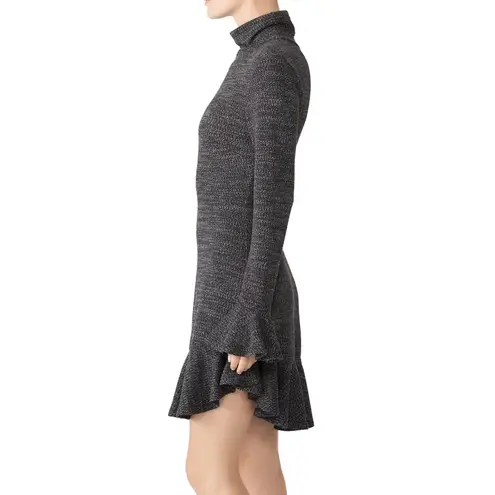 Shilla Exotic Marl Frill Knit Dress - Large