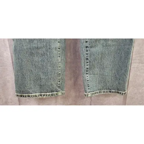 Isabel Maternity Jeans Blue Stretch Waist Skinny Crop Women's Size 14 NWT