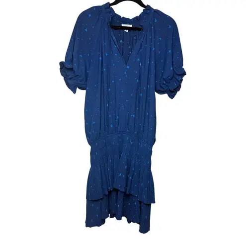 Anthropologie  Current Air Aurelie Pleated Mini Dress Sz. M