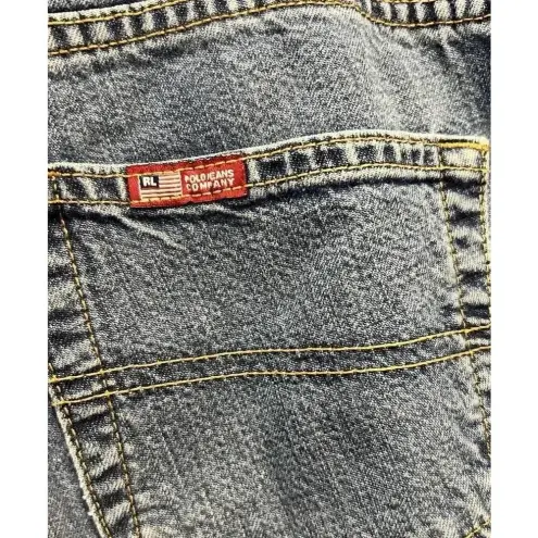 Vtg Ralph Lauren Polo Jeans Co. Saturday Jeans Sz 6x31 High Waist Jeans Flag Blue