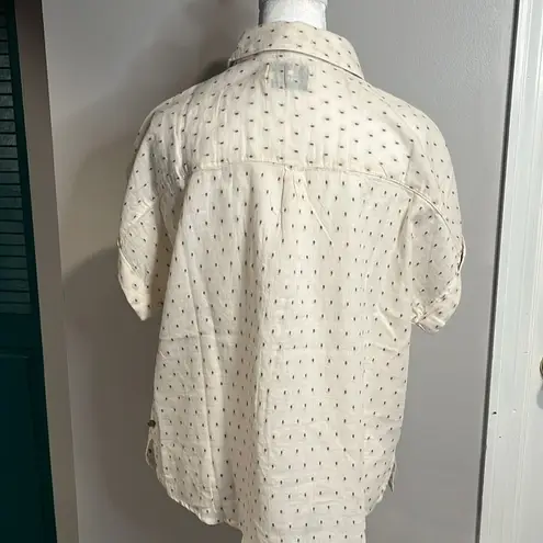 NWOT The Normal Brand Fresh Water Camp Shirt button up w/ front pocket