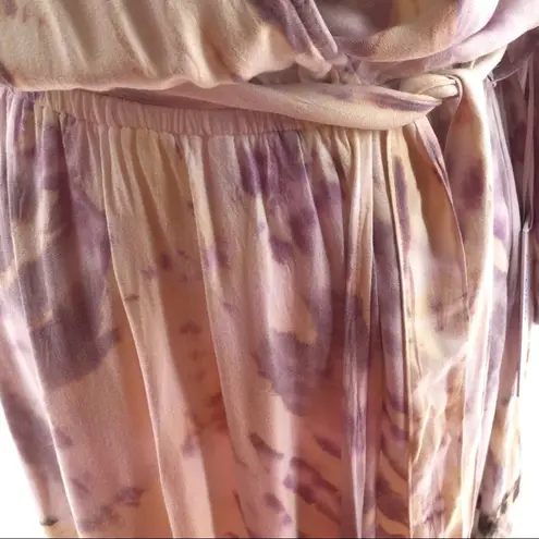 Young Fabulous and Broke  Jillian Vneck tie-dye dress