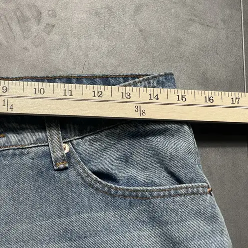 Signature 8 Denim Maxi Skirt Blue Color Maxi Size M. F