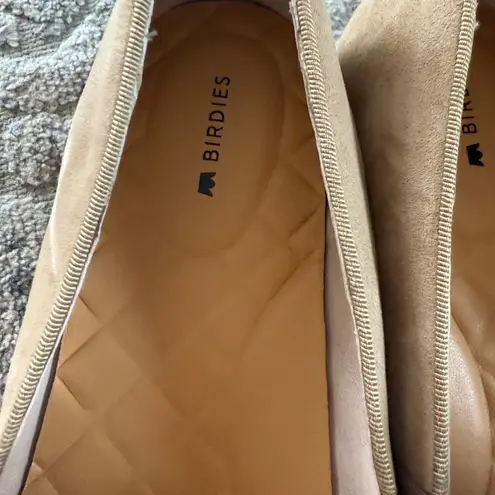 Birdies | The Swift Beige Slip-On Flats