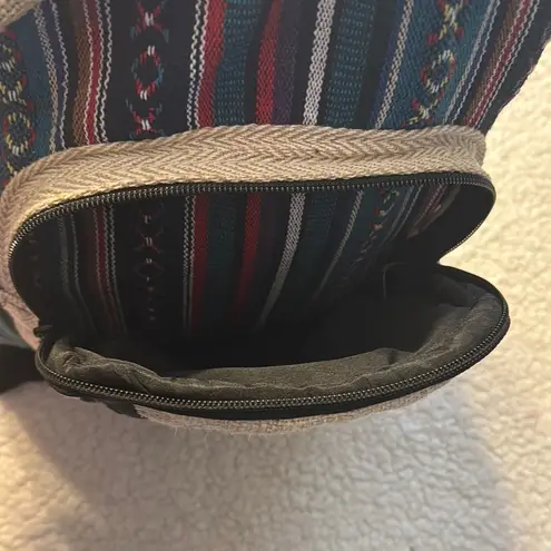 Himalayan Hemp Backpack Red