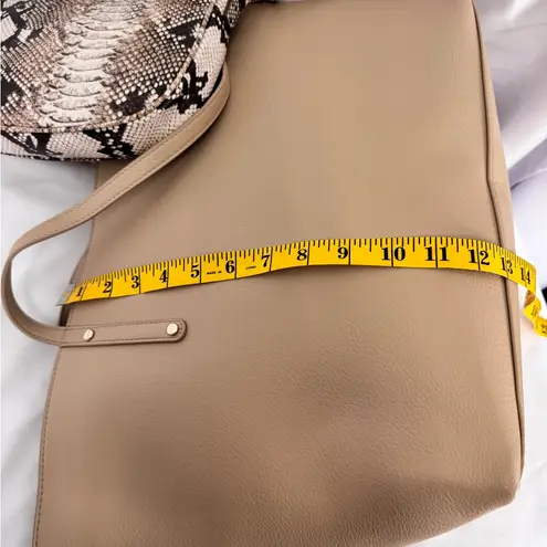 INC International Concepts Tan and Brown Classic Tote