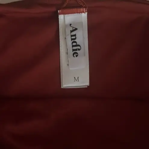 ANDIE Black and Siena One Piece Swimsuits Bundle Medium