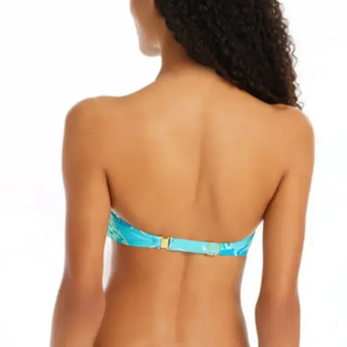 Bleu Rod Beattie 💕💕 Escape To The Beach Twist Bandeau Bikini Top ~ Lagoon 6