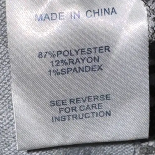 Tyler Boe Julia Shift Knit Dress Women’s M Medium Geometric Print Gray