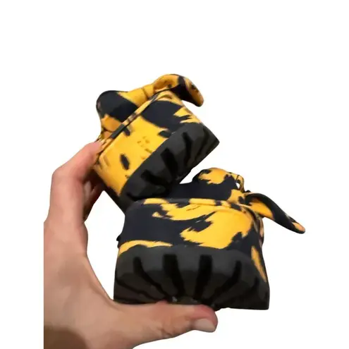 Farm Rio Caramel Bananas Knotted Platform Sandals Sz. 7