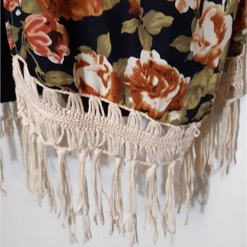 Dreamers floral crochet cardigan/cover up