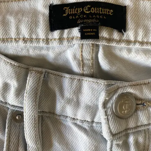 Juicy Couture  High Rise Embroidered Skinny Jeans