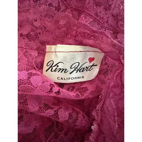 Vintage Lace Maxi Dress with Jacket Mauve Full Length Sundress Prom Size M/8 Pink Size M