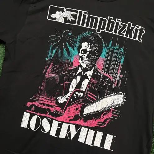 Limp Bizkit Loserville European Tour NuMetal Band T-Shirt Size Large