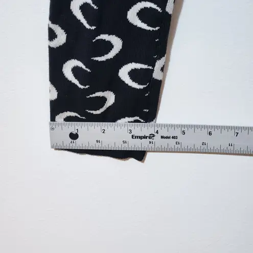 IMmodel Black and White Moon Print Jumpsuit NWT Sz Medium Knit Bodycon Jumpsuit