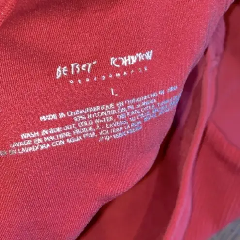 Betsey Johnson  sports bra size large