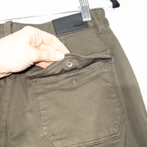 Mavi Jeans New Mavi Olive Green Luce Twill Ivy Slim Cargo Pants Size 27