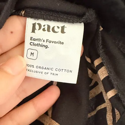 Pact Sunset Gauze Organic Cotton Popover Top Size Medium