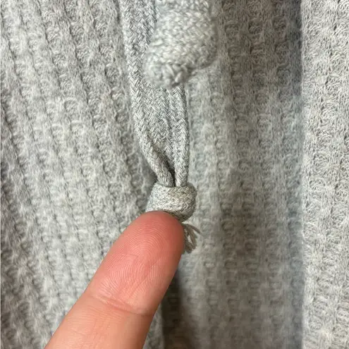 C Active Long Sleeve Waffle Knit Hooded Hi