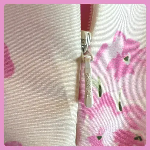 Sherri Hill  Pink Lace Sequin Top Open Back Bow Tie Crop Party Evening‎ Cocktail