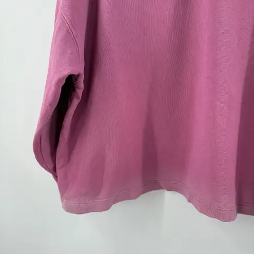 Velvet by Graham & Spencer Sweatshirt Size Extra Small Ombre Crewneck Pullover Pink