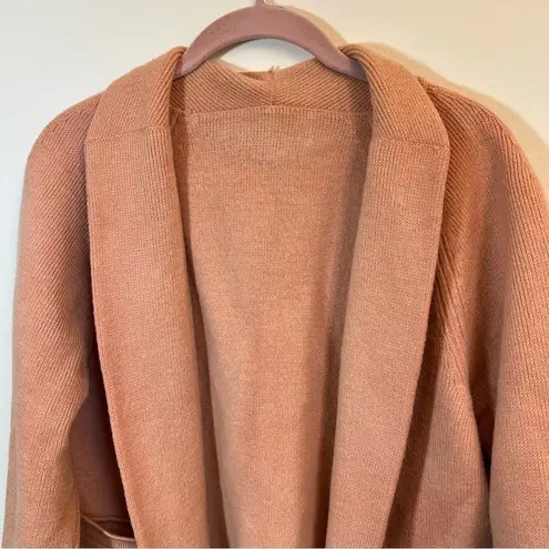 ✨ Women’s Tan Heavyweight Open Front Cardigan Sweater Size M