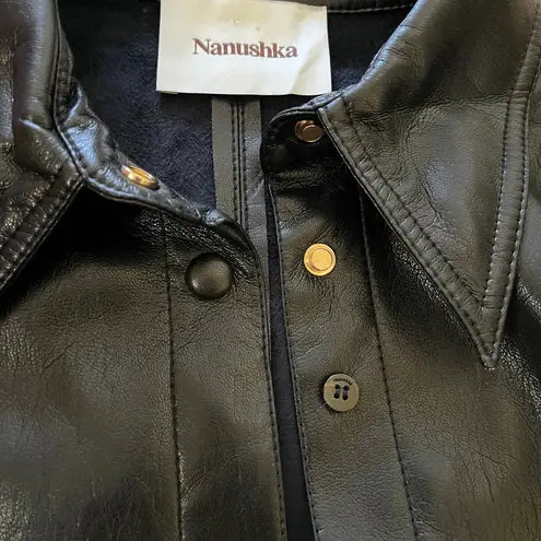 Nanushka Naum Okobor Black Alt