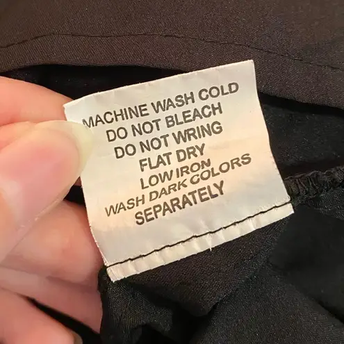 Eshakti Black Sheer Dotted Mesh Neckline Short Sleeve Maxi Dress