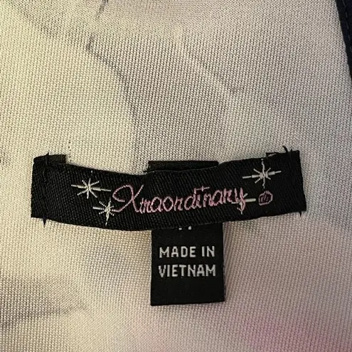 Xtraordinary Navy Sleeveless Fit and Flare Dress 1